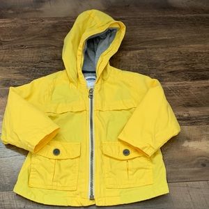 Unisex Old Navy 12-18M Lined Yellow Jacket